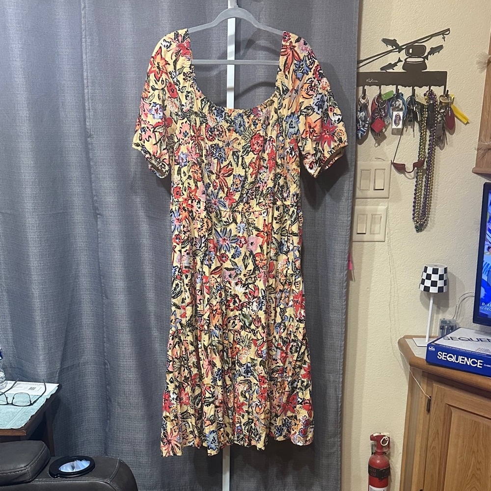 Sonoma Floral Multicolor Dress
